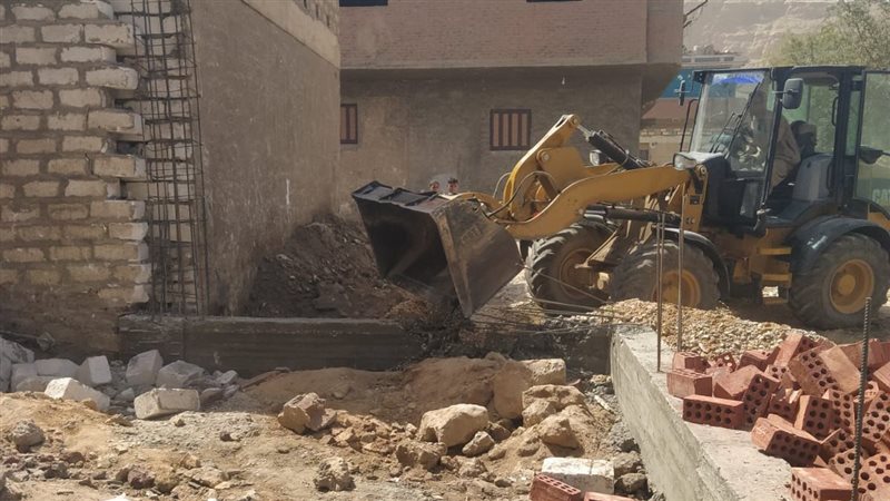 حملة إزالة بأسيوط،