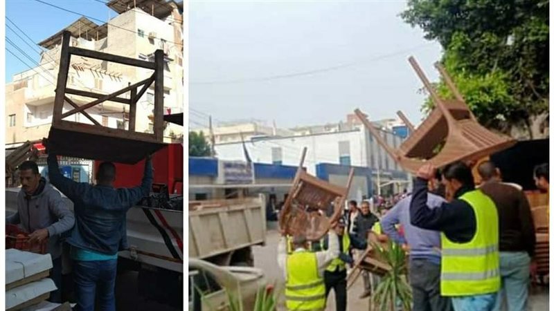 رفع حالات إشغال طريق