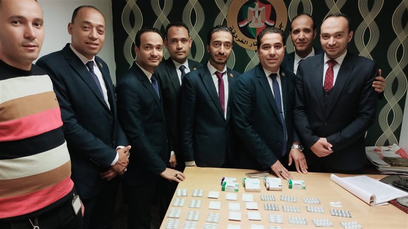 ضبط تهريب أقراص مخدرة