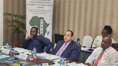 رئيس التنظيم والإدارة يشارك اجتماعات اللجنة التنفيذية للجمعية الأفريقية للإدارة العامة
