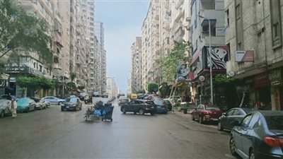 هطول أمطار فى الإسكندرية  (صور)