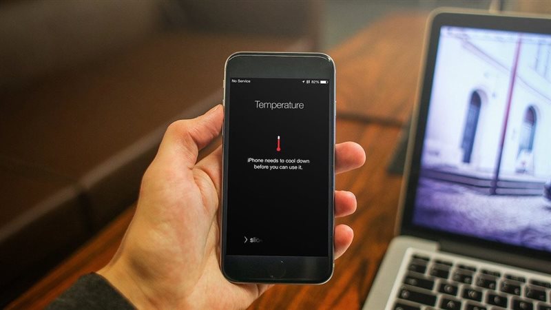 ارتفاع حرارة الهاتف،