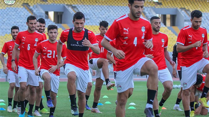 منتخب مصر يستعد لمواجهتي