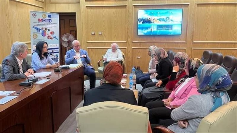 وفد من جامعات أوروبية