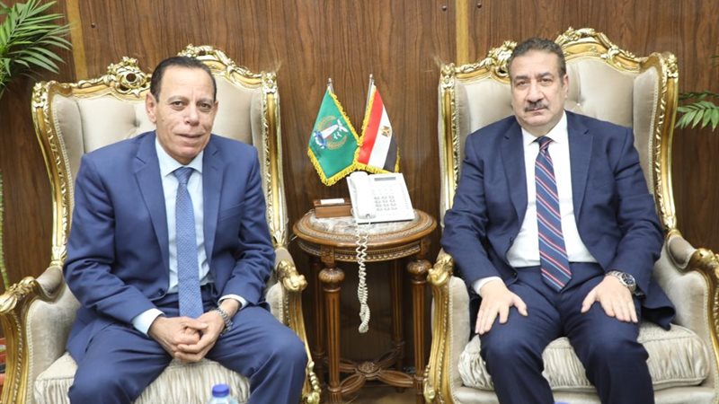 محافظ المنوفية ورئيس