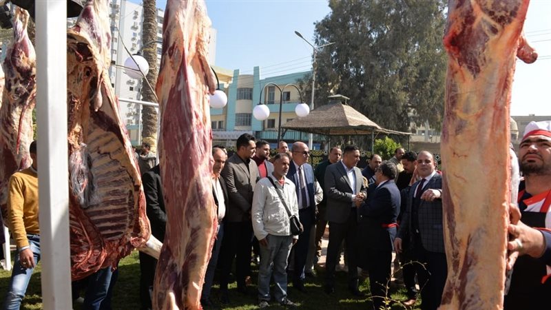افتتاح منفذ بيع لحوم