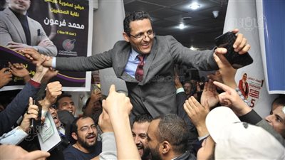 رسميا خالد البلشي نقيبا للصحفيين 