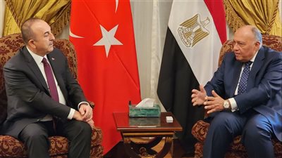 سامح شكري: رغبة سياسة لتوطيد العلاقات بين مصر وتركيا 