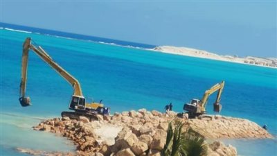الري تطلق مشروعا لحماية شواطئ مطروح من النحر