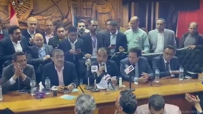 لحظة إعلان نتيجة