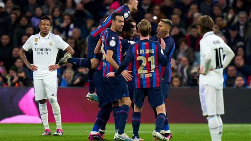 ريال مدريد وبرشلونه،