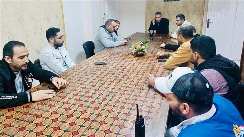 اجتماع الدكتور مبروك