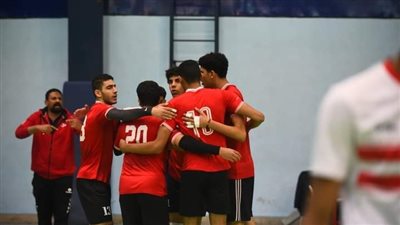 شباب طائرة الأهلي يفوز على الزمالك فى بطولة الجمهورية
