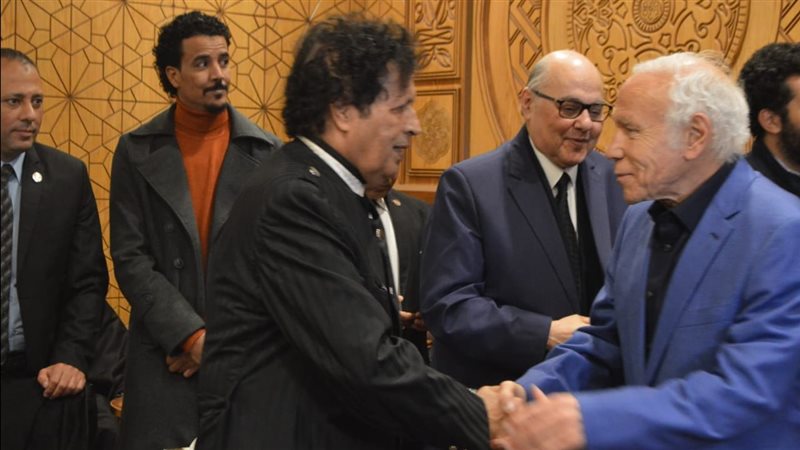 بدء عزاء سيد قذاف