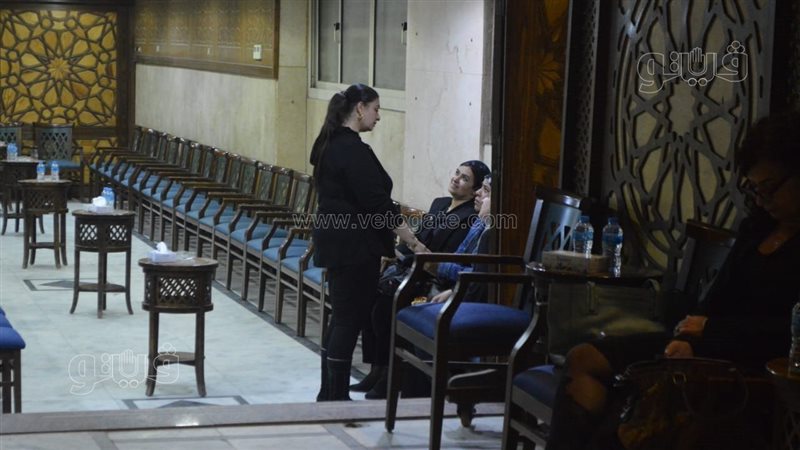 عزاء الفنانة الراحلة