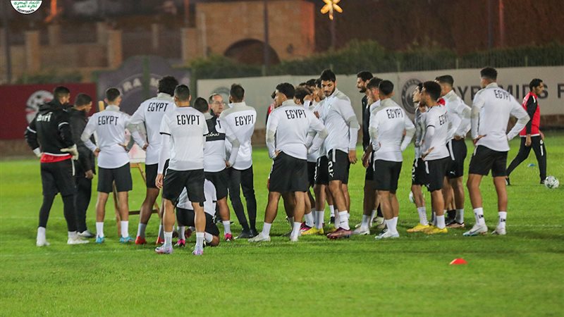 مران منتخب مصر إستعدادا