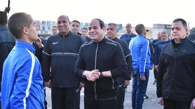 طالب بكلية الشرطة للسيسي: حلم حياتي أقف أمامك