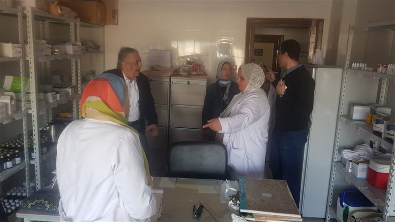 جولة وكيل صحة الدقهلية،