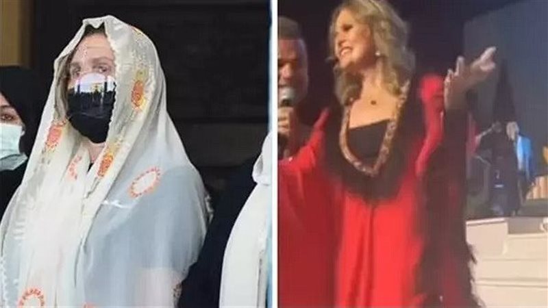 الفنانة يسرا تحضر