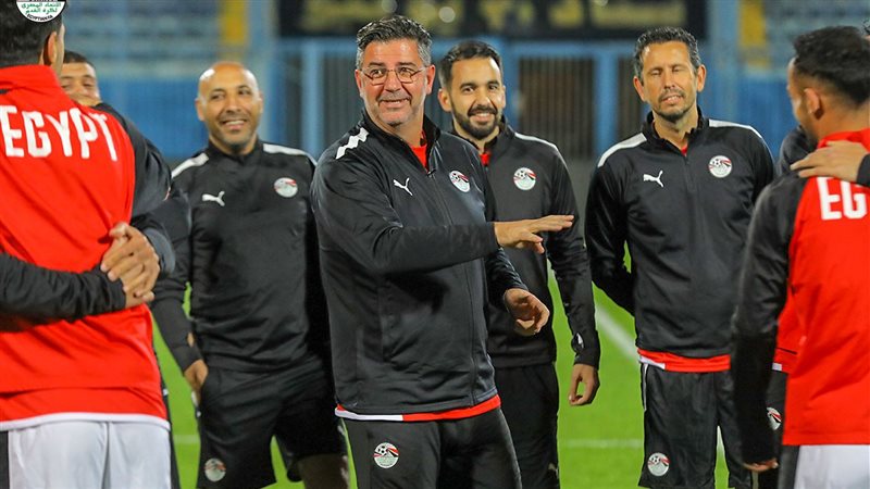 منتخب مصر يخوض مرانا