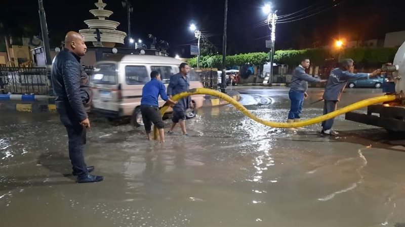 شفط مياه الأمطار