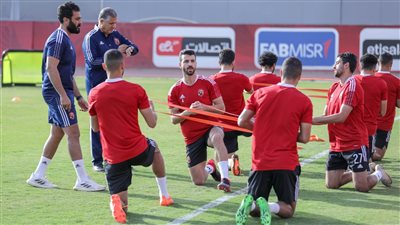 مران الأهلي، متولي يبدأ المشاركة تدريجيًا في التدريبات الجماعية