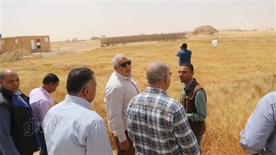 الزملوط يتفقد أحد مشروعات الشباب الزراعية المتميزة بالوادي الجديد