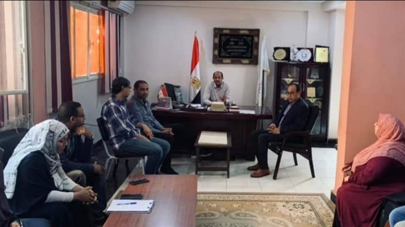 استقبال وكيل الشباب