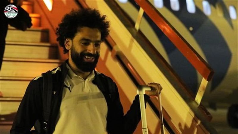 وصول بعثة منتخب مصر