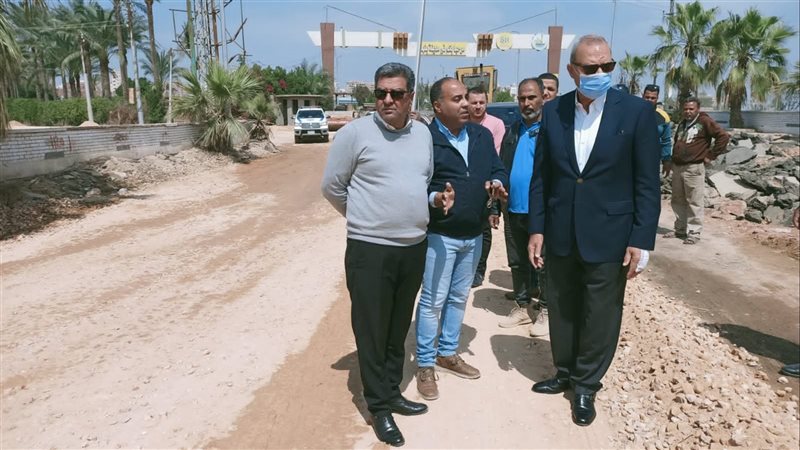 محافظ القليوبية خلال