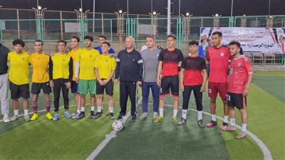 رئيس جامعة بنها يفتتح فعاليات الدورة الرمضانية لكرة القدم 