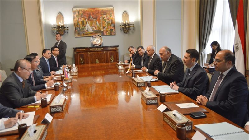 سامح شكرى وزير الخارجية