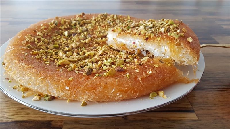 الكنافة الطرية زي