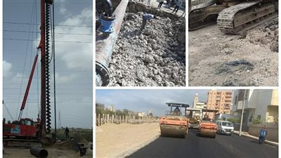 جهود مكثفة لرفع كفاءة الطرق بالبحيرة بتكلفة تتجاوز 14 مليون جنيه (صور)