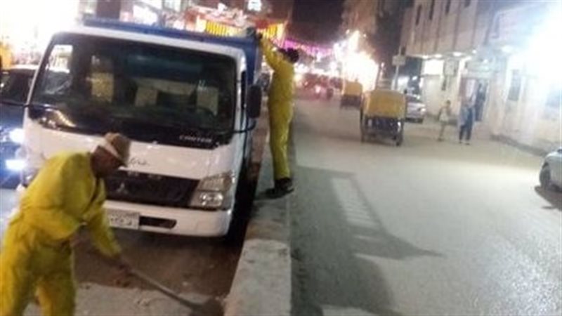 رفع الإشغالات ومتابعة