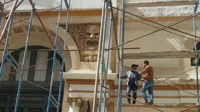الآثار تعلن بدء ترميم