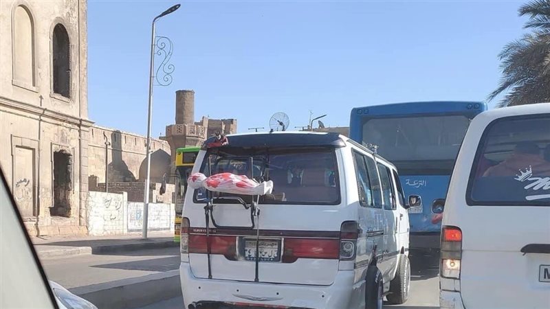ضبط سائق وضع كفن