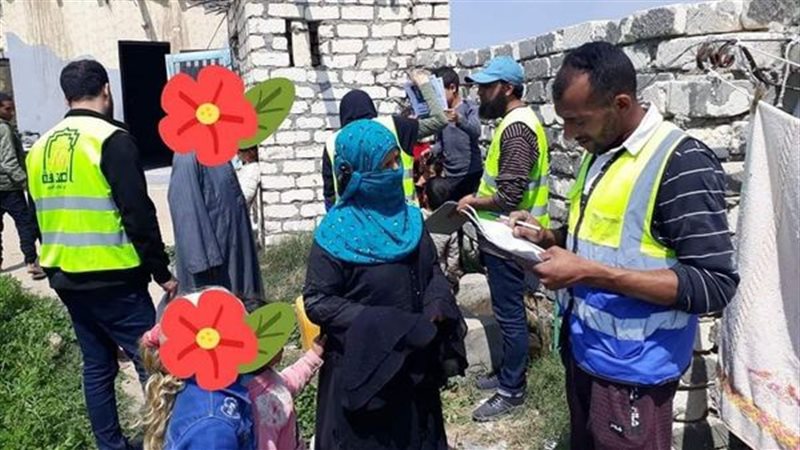 تركيب 40 وصلة مياه