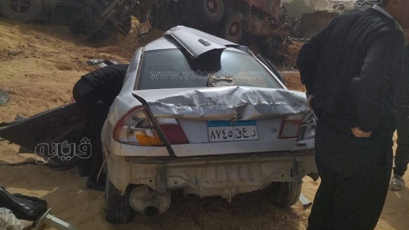 حادث تصادم سيارة