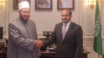 القنصل السعودي بالإسكندرية يستقبل مدير الوعظ والفتوى بالأزهر 