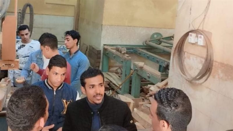 جانب من الجولة الميدانية