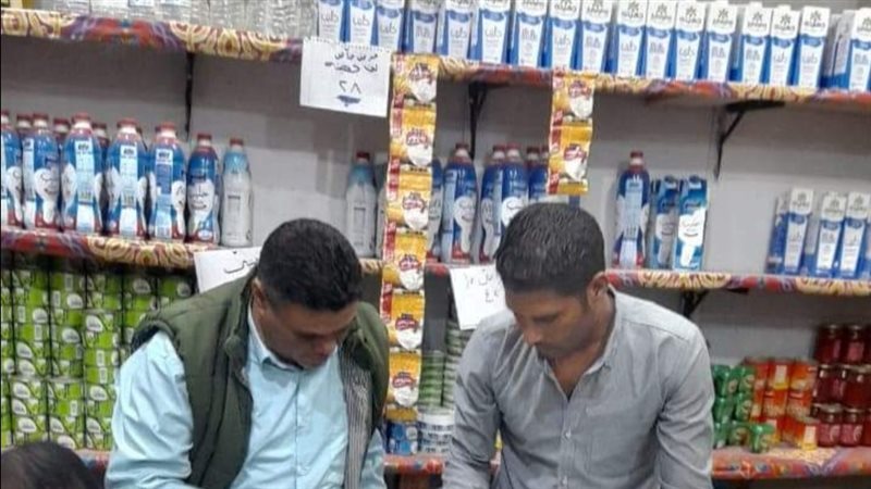 جانب من حملة التفتيش،
