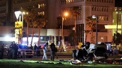 حادث إطلاق نار وسط تل أبيب ( فيديو)