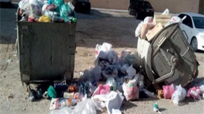 تحريات مكثفة لحل لغز العثور على جثة طفل حديث الولادة داخل صندوق القمامة بالهرم 