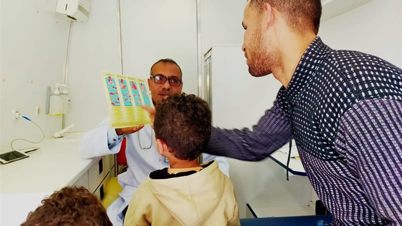 : قافلة طبية ببساتين