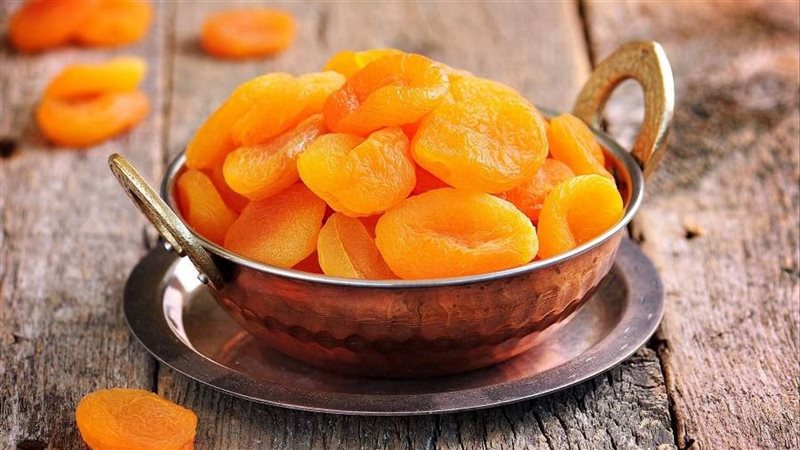 المشمش وفوائده، فيتو