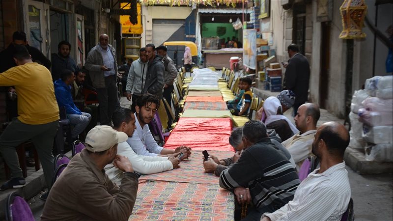 افطار جماعي بعزبة
