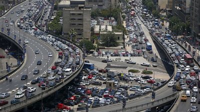 تطبيق خرائط جوجل، كثافات مرورية أعلى كوبري اكتوبر وصلاح سالم 