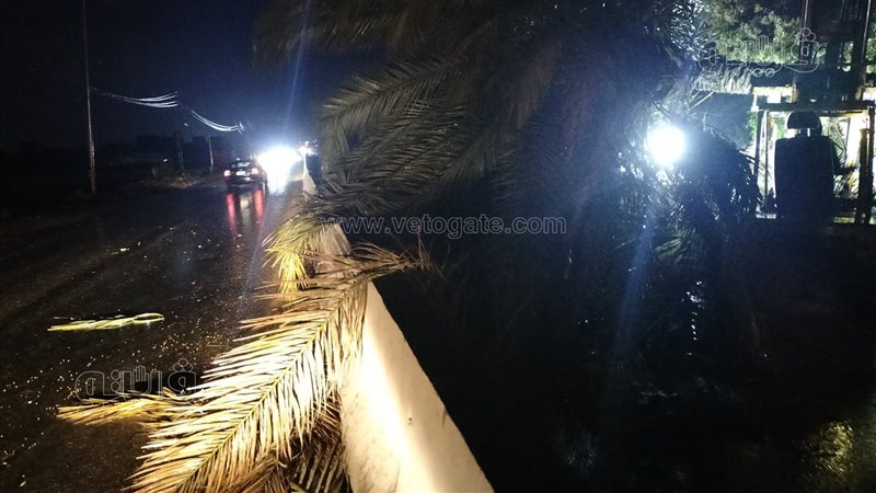 سقوط شابين بترعة