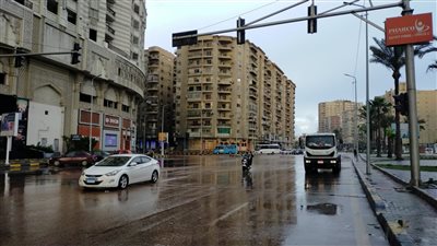 8 صور ترصد سوء الأحوال الجوية في الإسكندرية 